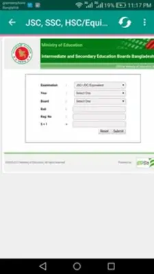BD All Exam Results android App screenshot 3